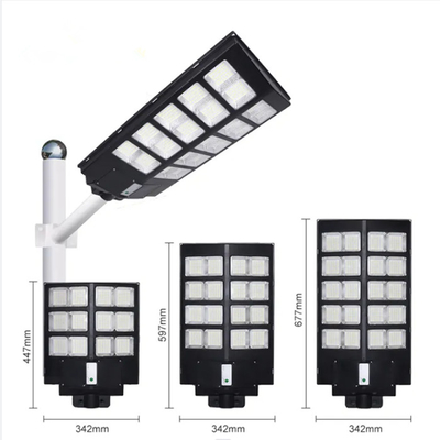 IP65 Aluminum Alloy Street Light Integrated Solar Powered Street Lights