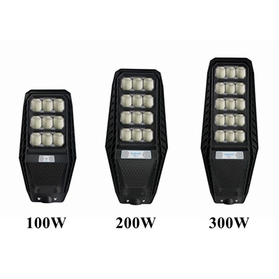 Aluminum Alloy Integrated Solar Street Light With 140LM/W Luminous Flux