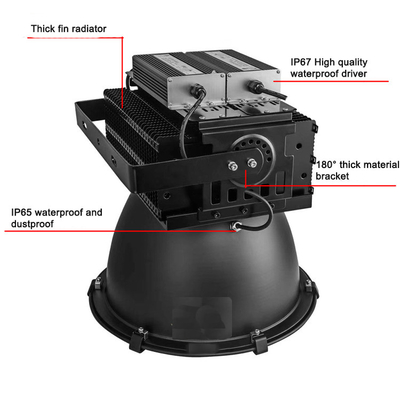 400W IP65 Waterproof Aluminum Material Residential Outdoor LED Flood Light