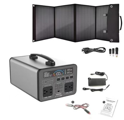 Solar Energy System With UPS For Outdoor Camping Portable Power Bank Solar Generator