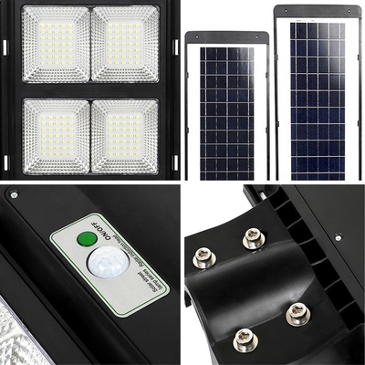 Sustainable Lighting Solution Solar Powered LED Street Light With Long Lasting Battery