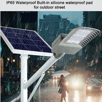 130 - 150LM/W Lumen Lithium Battery Solar Powered Street Lamp For Outdoor Lighting
