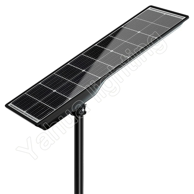 Yahua Patented Black Solar Powered LED Street Light Intelligent Control 60w 80w 100w Energy Saving Street Light