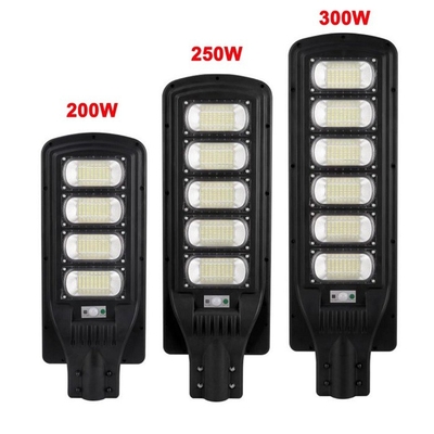 Long Working Time Solar LED Street Light 50w 100w 150w 200w 250w 300w ABS Shell IP65