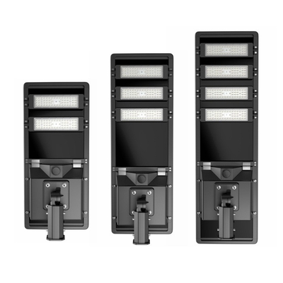 Automated Solar LED Street Light Aluminum Alloy Body 180Lm/W
