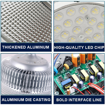 UFO High Bay LED Light 3000K-6000K IP65 200W Industrial Warehouse Light