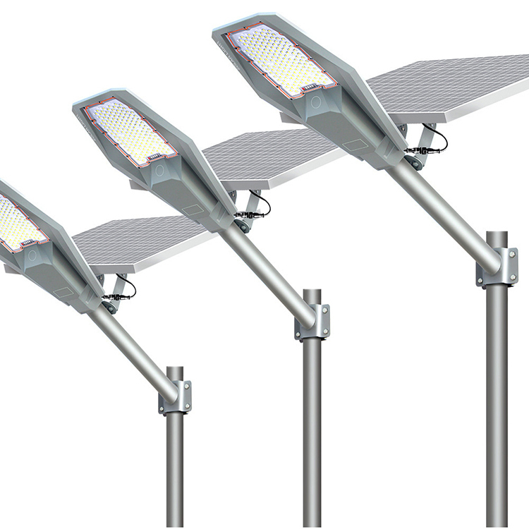 Super Bright Solar Powered Street Light Ra>80 ip65 waterproof motion sensor timer wall lamp outdoor Automatic shutoff
