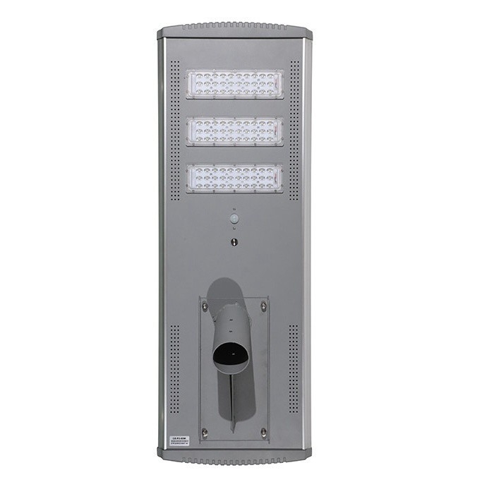 160LM/W Solar Powered LED Street Light MPPT Controller LiFePO4 Battery 15 Years
