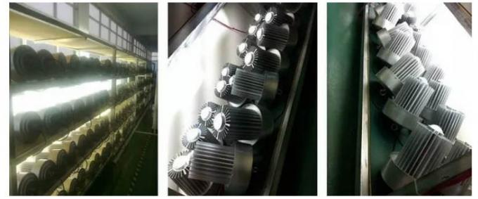 AC100-305V Industrial LED High Bay Lighting 140-150lm/W Luminaire Warehouse Lampu komersial 10